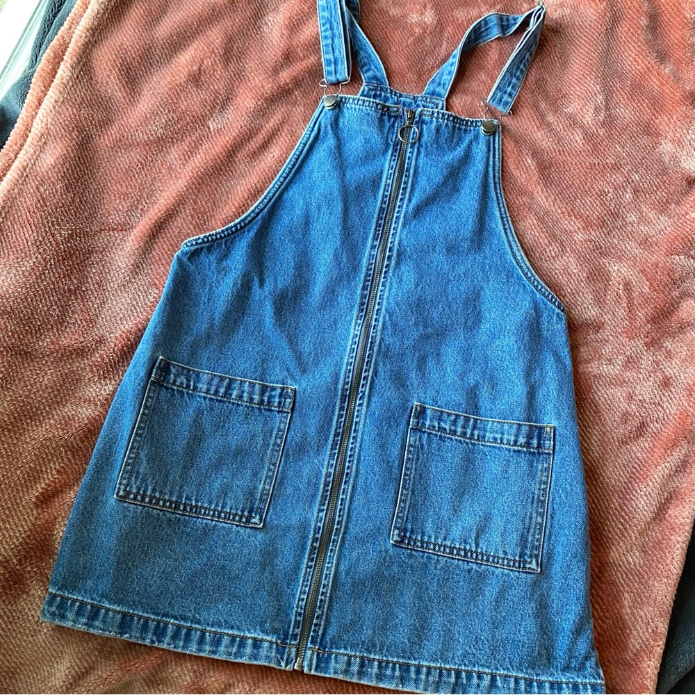 Denim Zipper Dress